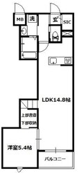 東川口HBの物件間取画像